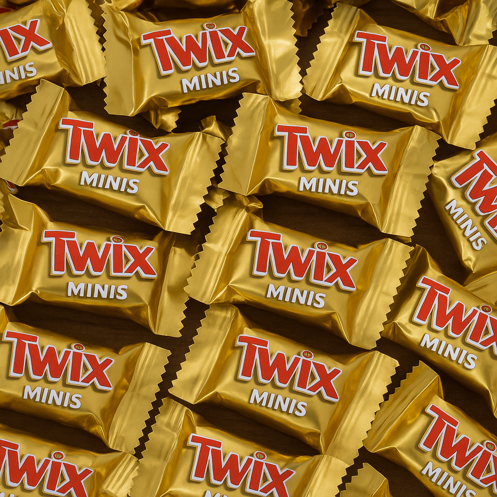 Twix Minis – Caramel & Cookie Chocolate Bars