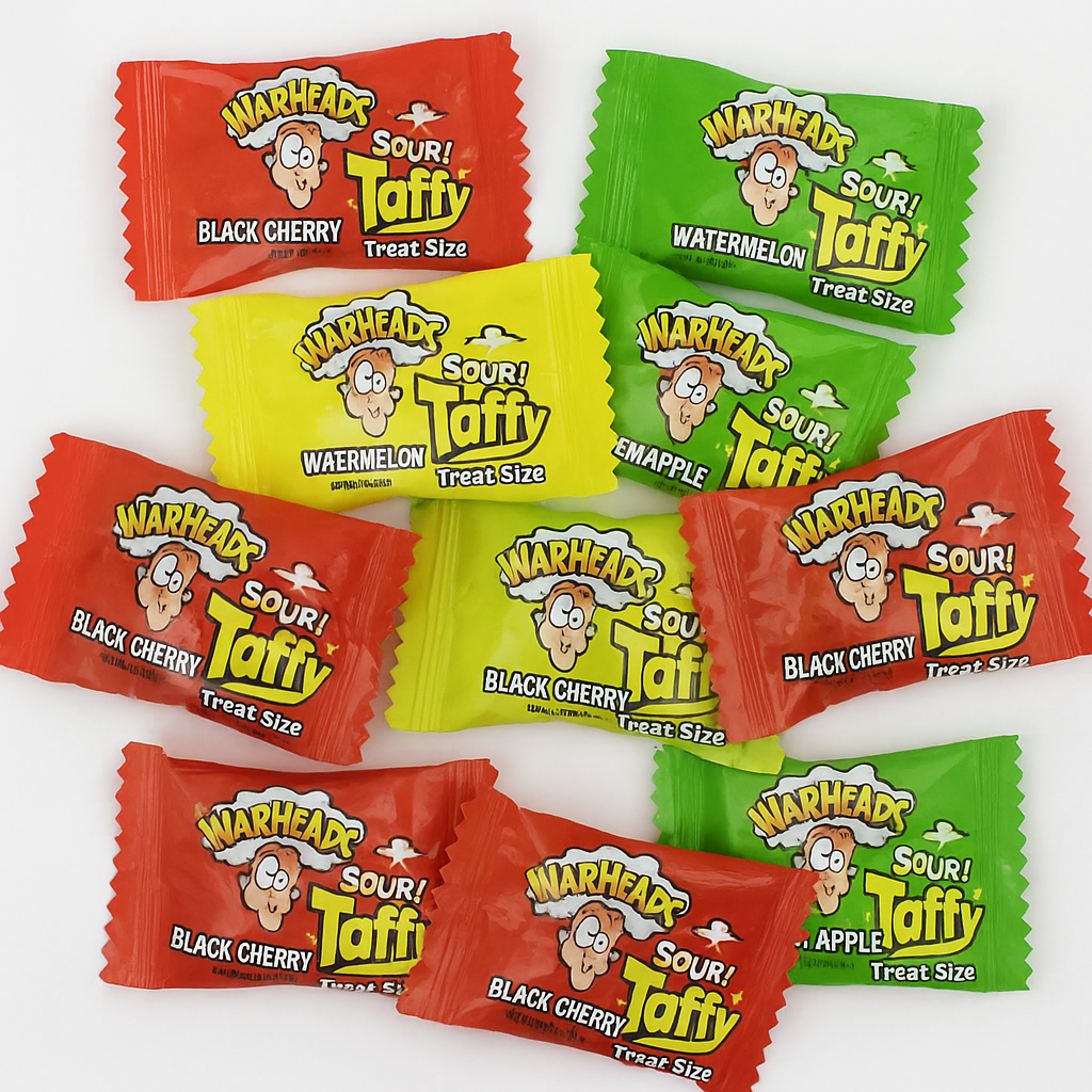 Warheads Sour Taffy - Treat Size