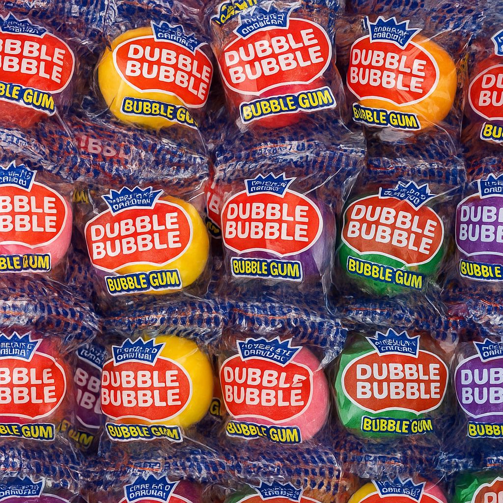 Dubble Bubble Gum Balls Individually Wrapped - Treat Size