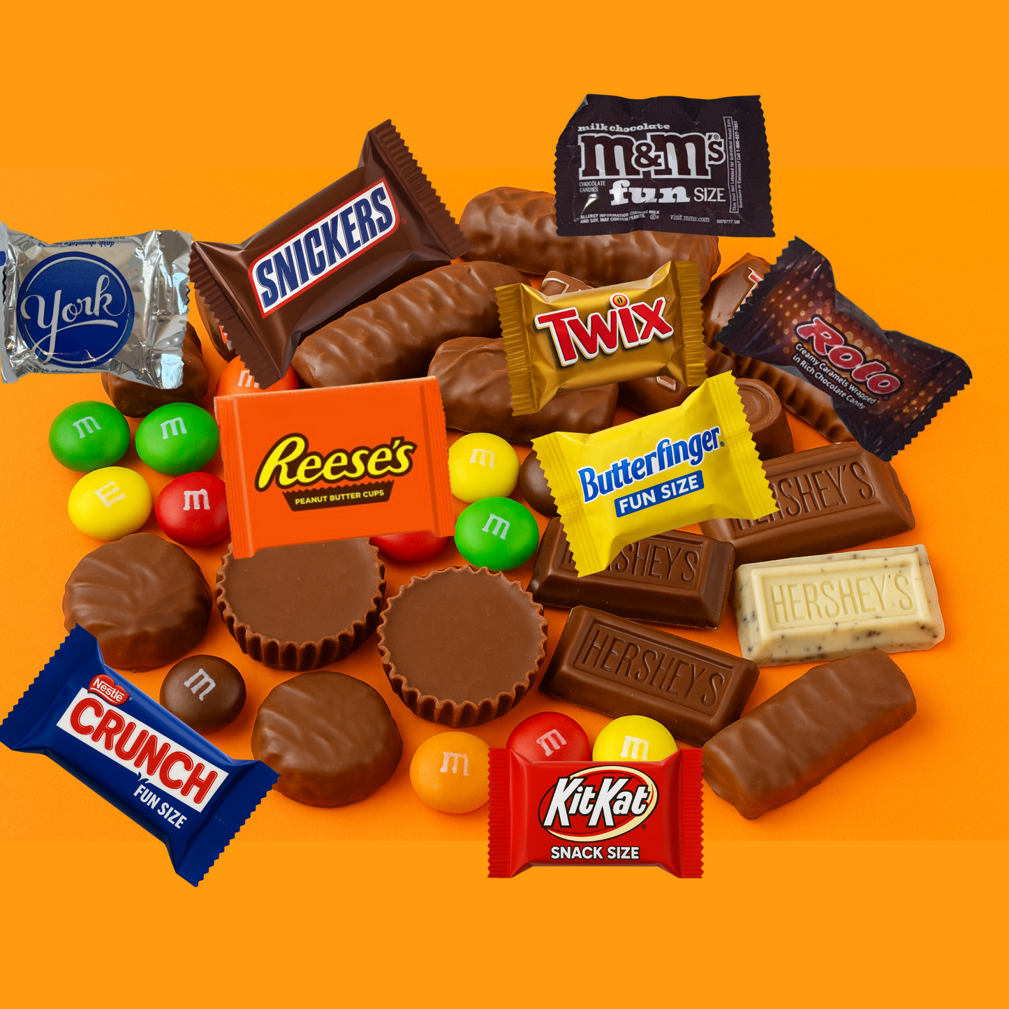 Chocolate Halloween Candy Assortment